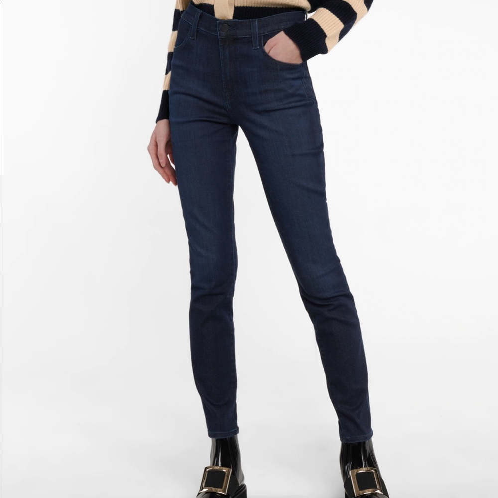 J Brand Maria High Rise Skinny Jeans